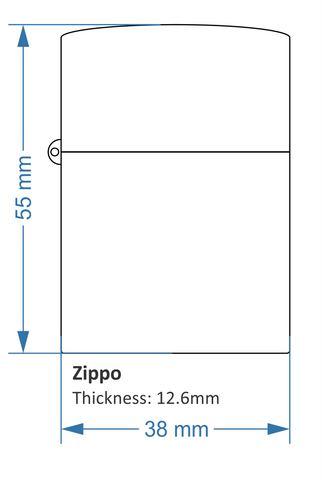 zippo size