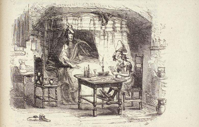 The Old Curiosity Shop, Dick Swiveller and the Marchioness, by Phiz
