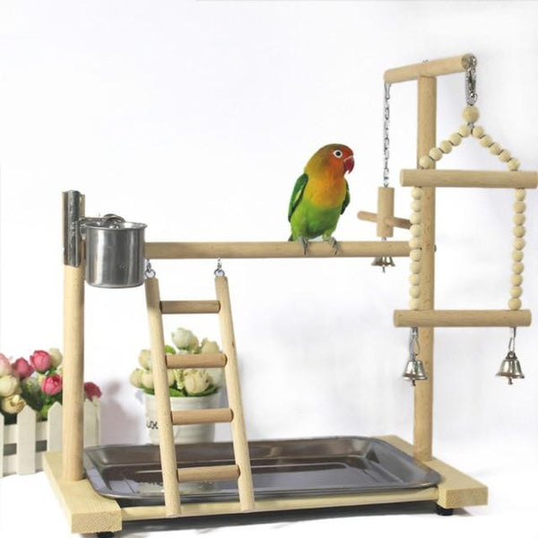 bird play stand