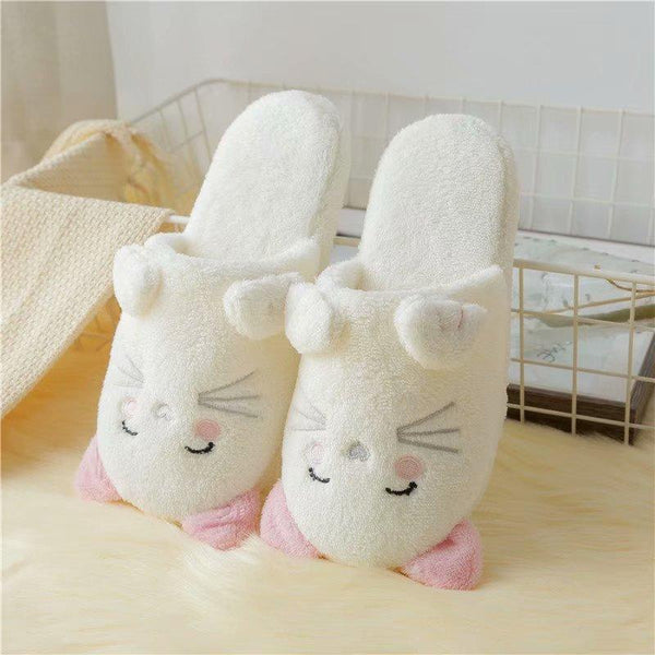 cat house slippers