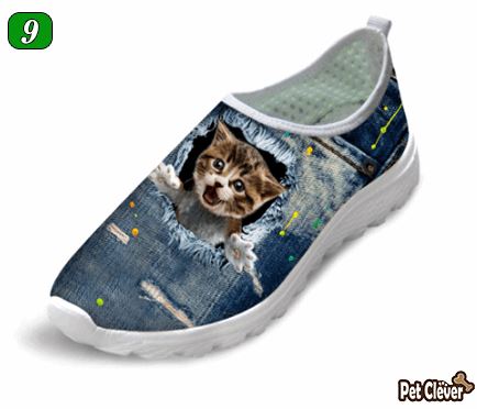 sneakers with cats on them