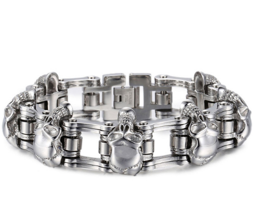 biker bracelet