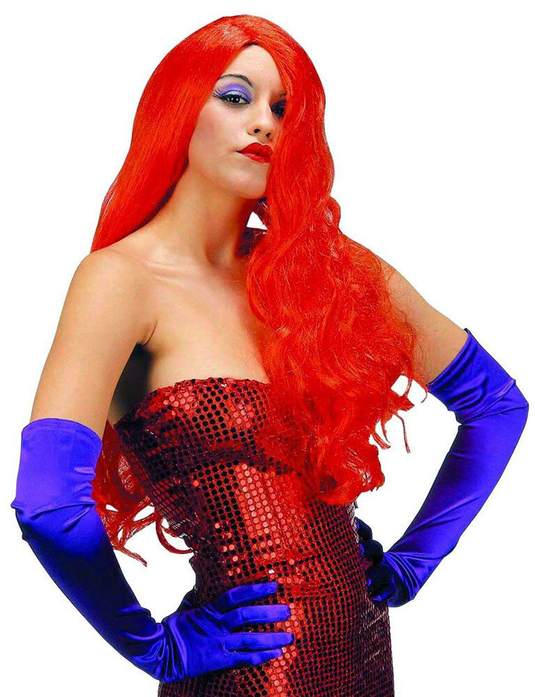 red wig fancy dress