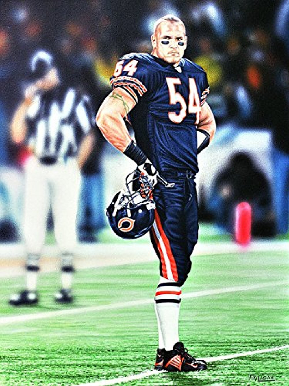 Pin on Chicago Bears - Brian Urlacher