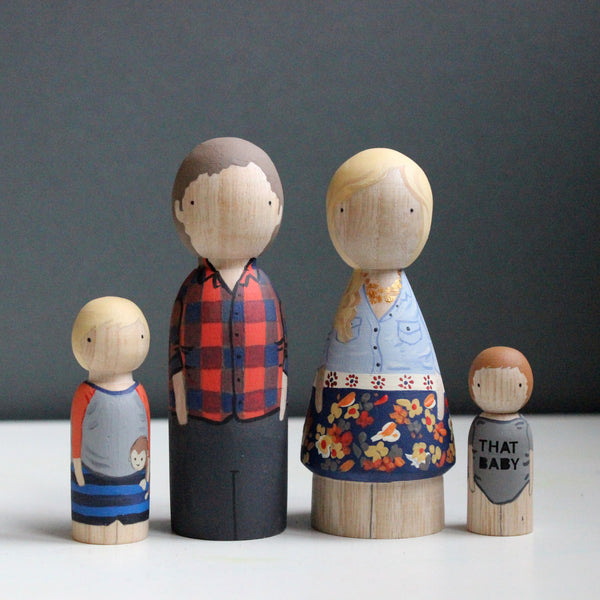 family peg dolls
