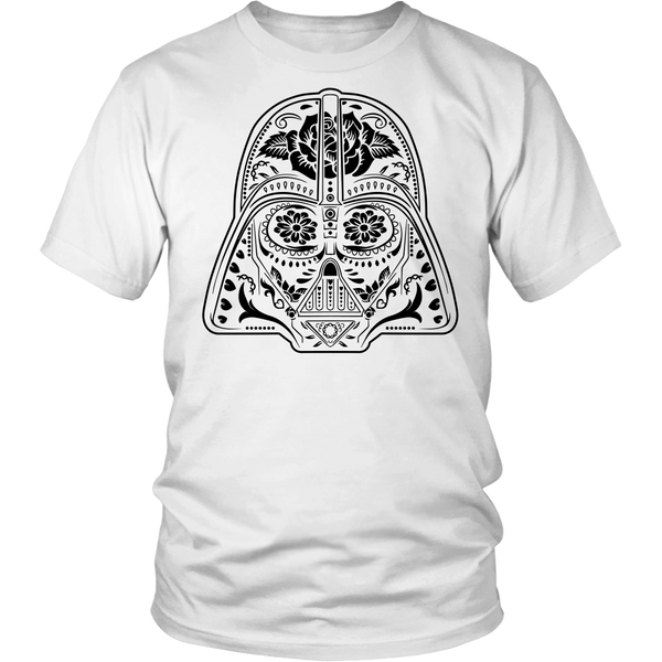 darth vader sugar skull shirt