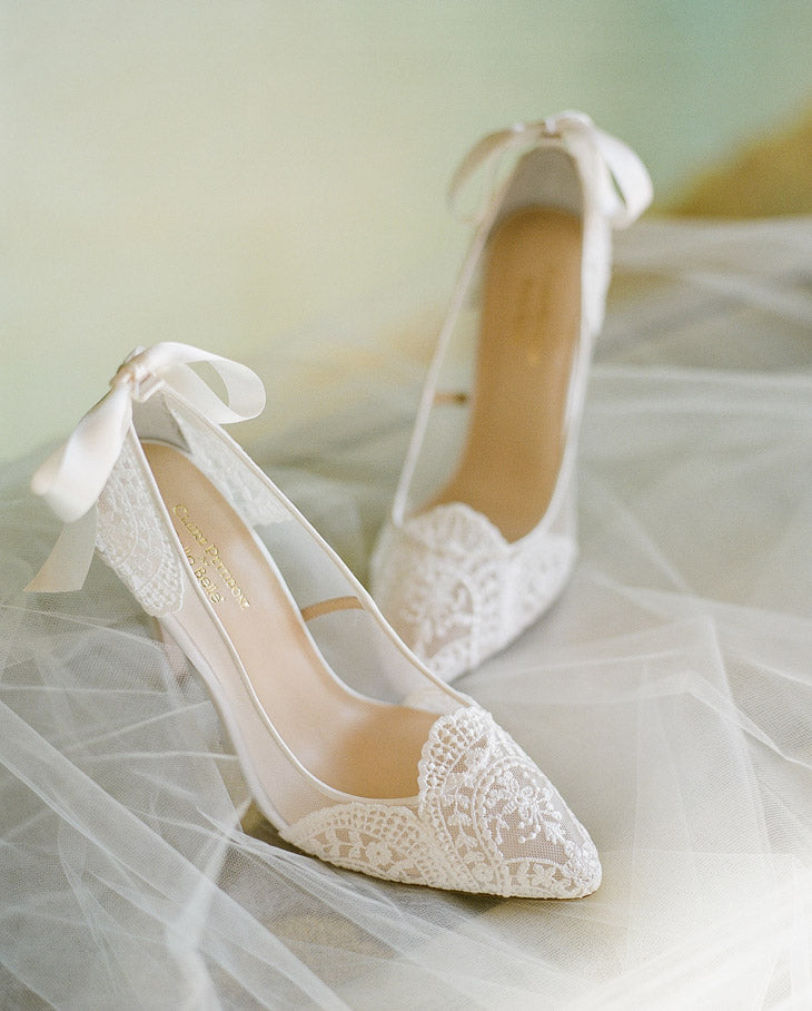 Giselle Wedding Shoe by Claire Pettibone