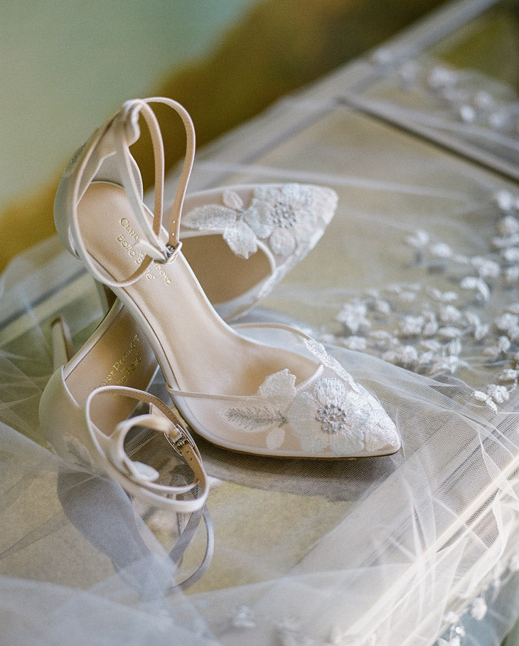 Freya Wedding Shoes by Claire Pettibone