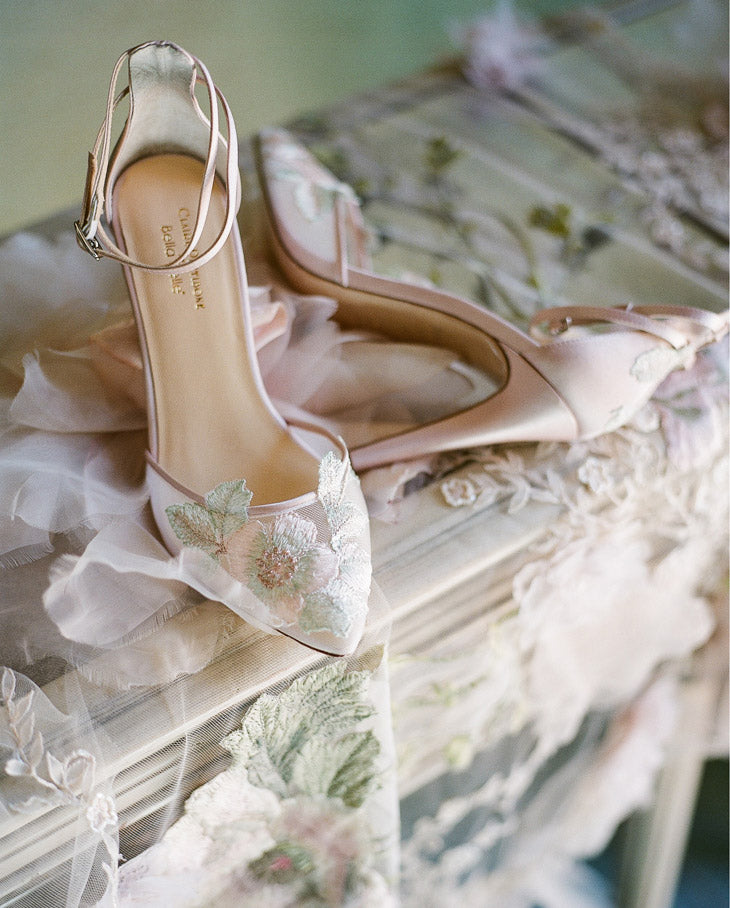 Flora Wedding Shoe by Claire Pettibone for Bella Belle