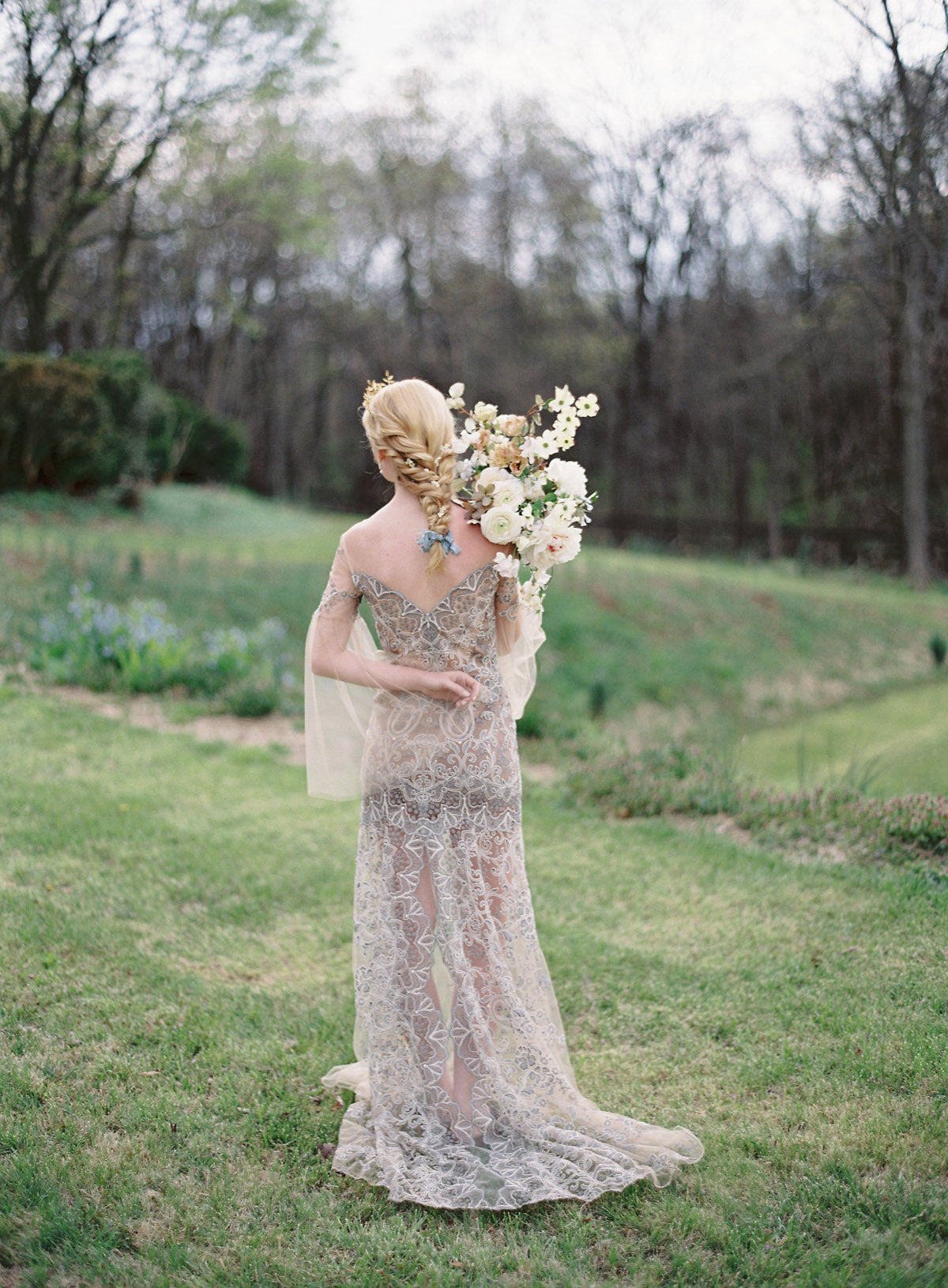  Claire Pettibone Couture Sahara Lace Wedding Dress