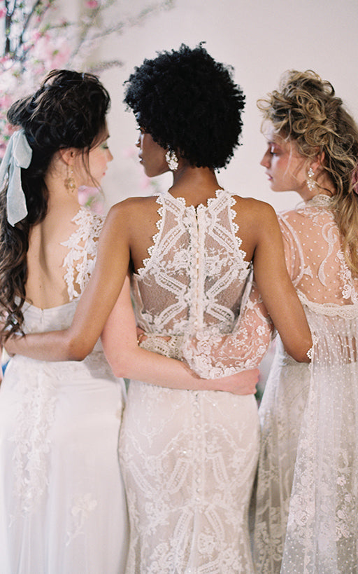 Lace Wedding Dress Back Details 