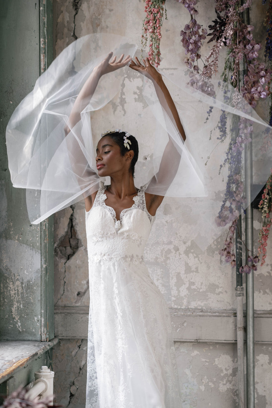 Crystal Claire Pettibone Adorned Couture Wedding Dress Collection