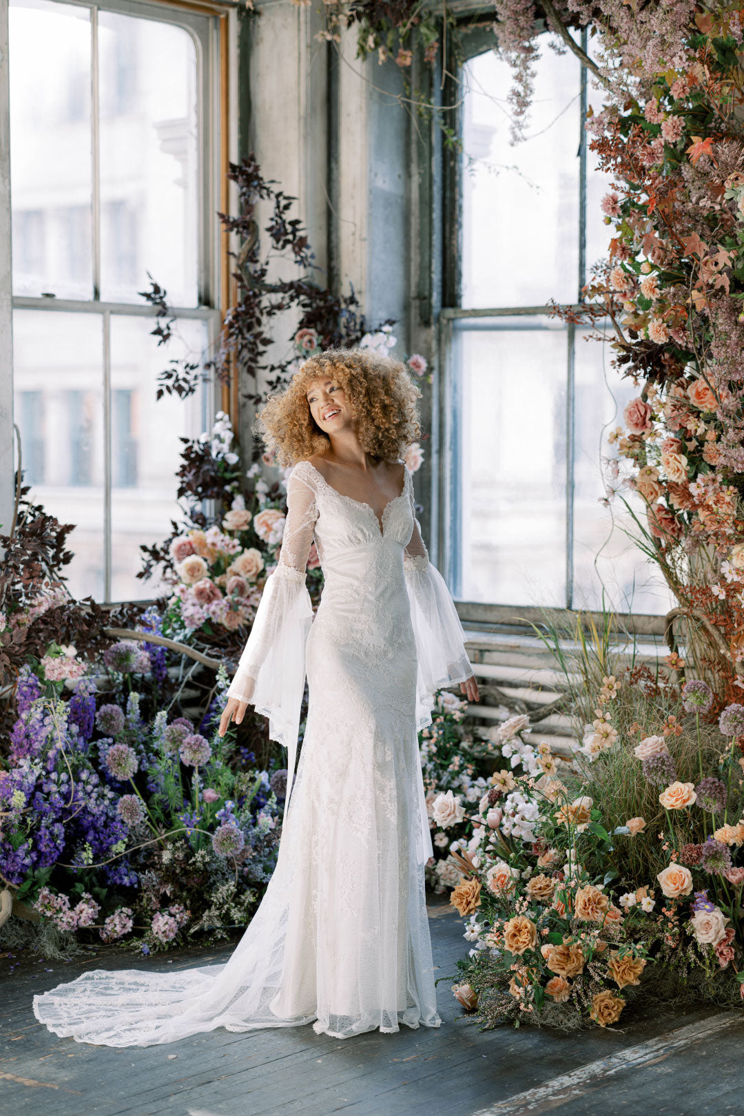 Arabesque Claire Pettibone Adorned Couture Wedding Dress Collection