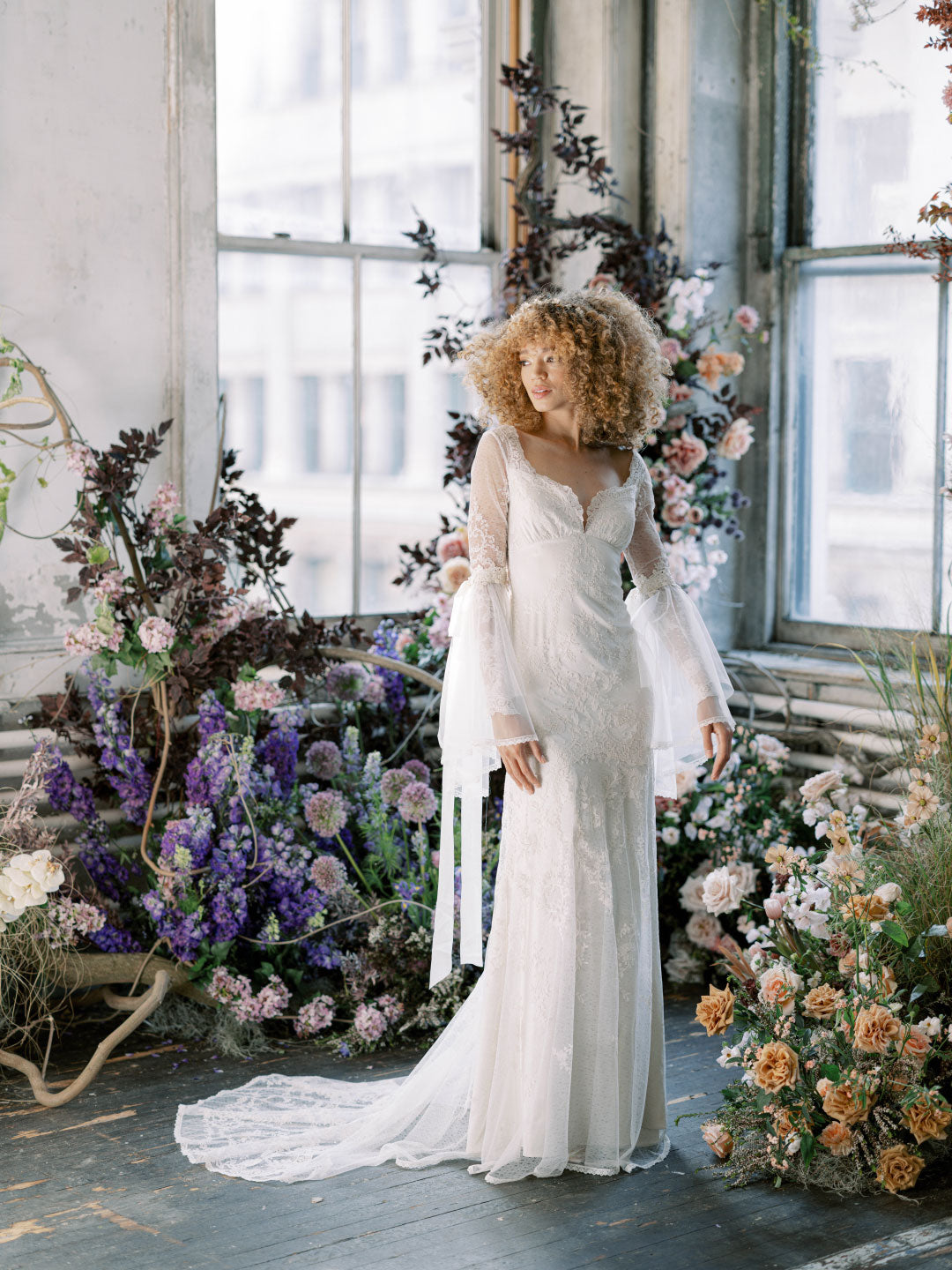 Arabesque Claire Pettibone Adorned Couture Wedding Dress Collection