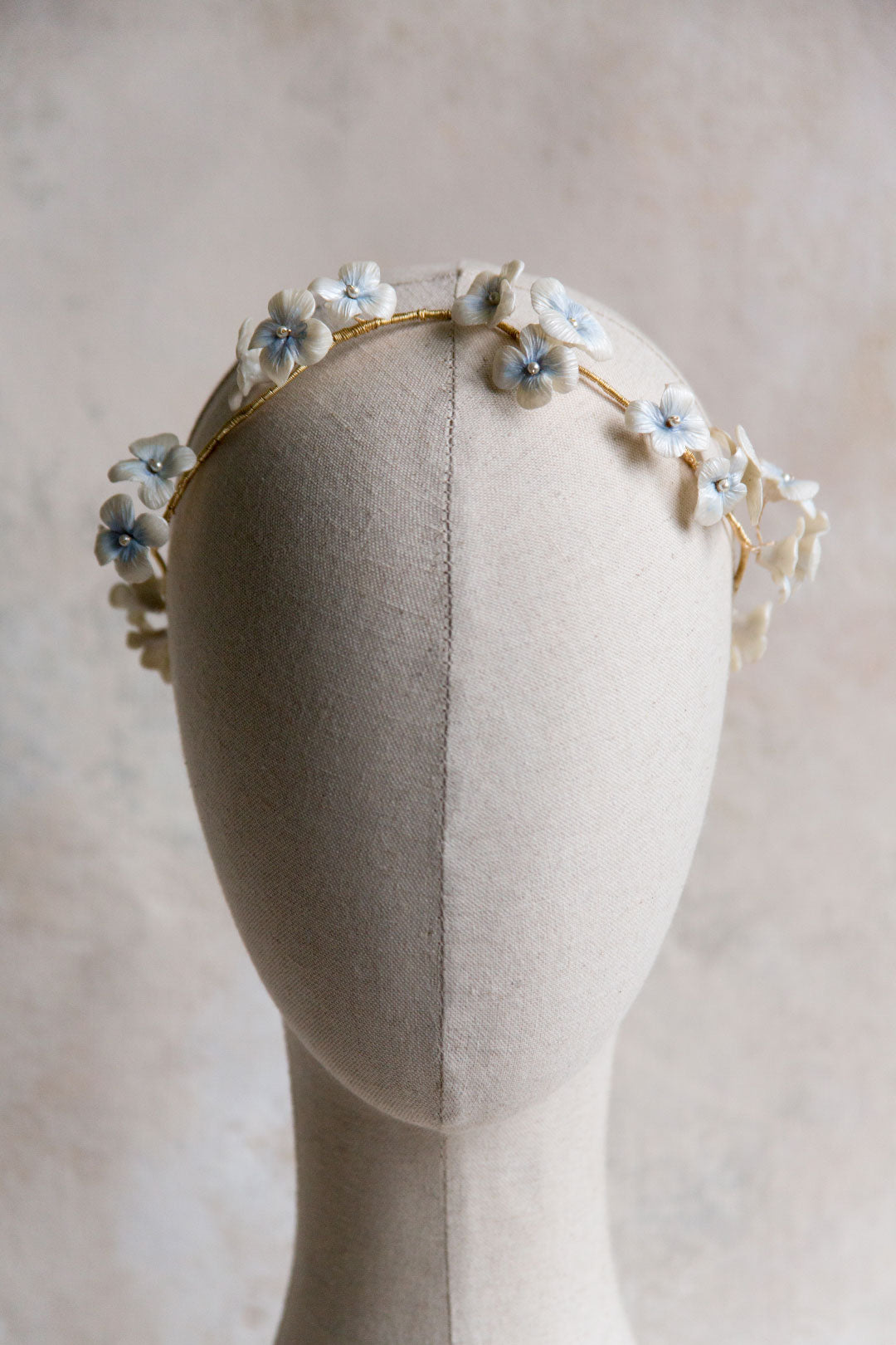 Azure Wildflower Bridal Hair Accessorie by Erin Rhyne for Claire Pettibone