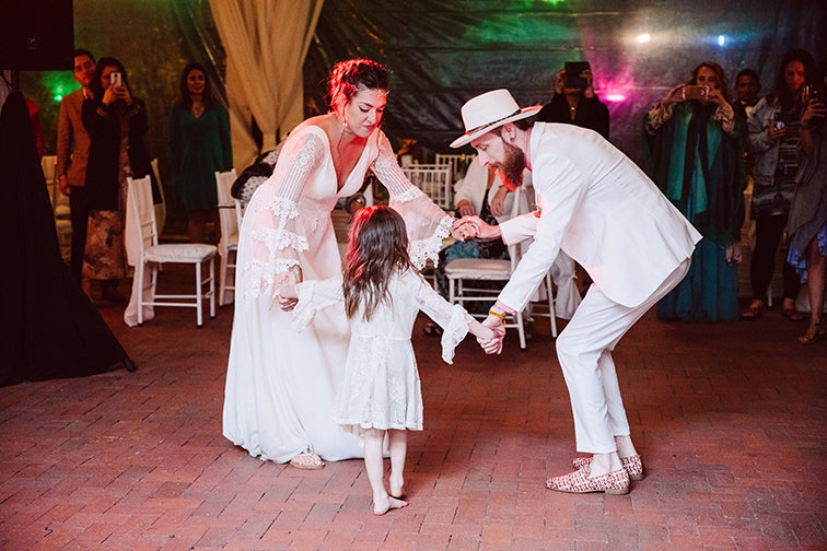 Family Dancing at Wedding