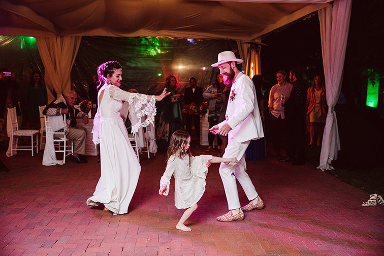 Family Dancing at Wedding