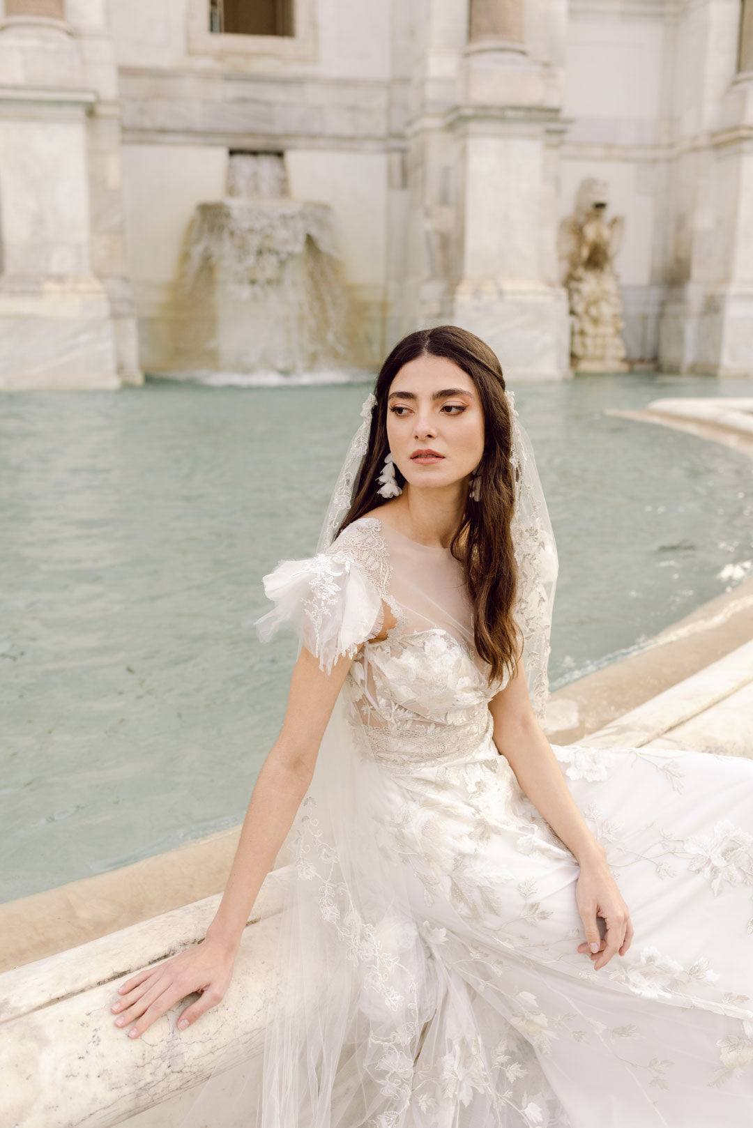 Chloris Couture Wedding Dress by Claire Pettibone