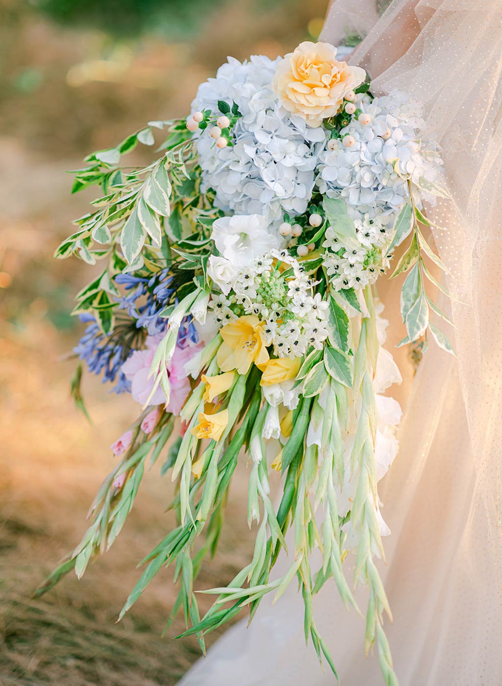 Colorful Wedding Boquet Arrangement