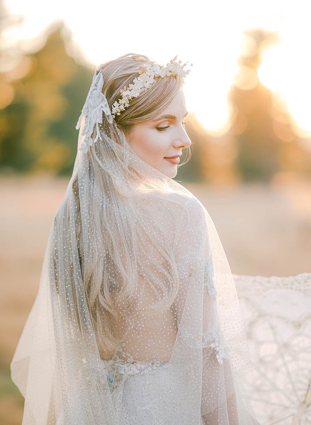 Claire Pettibone Designer Wedding Veil