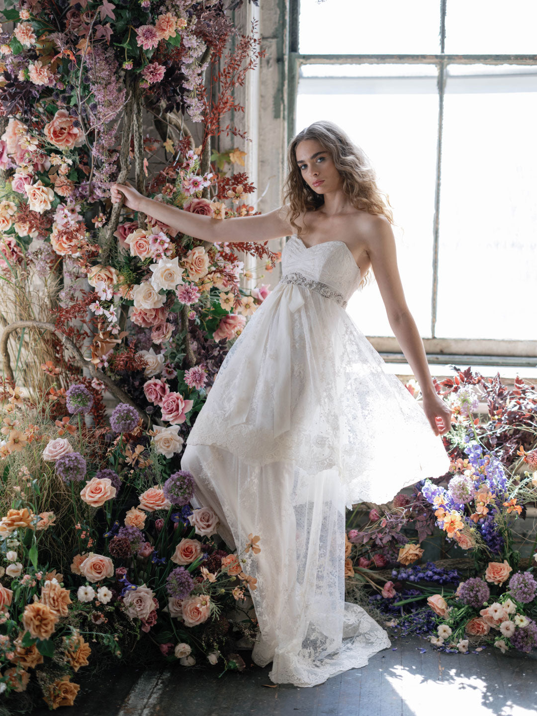 Sevigne Couture Wedding Dress by Claire Pettibone