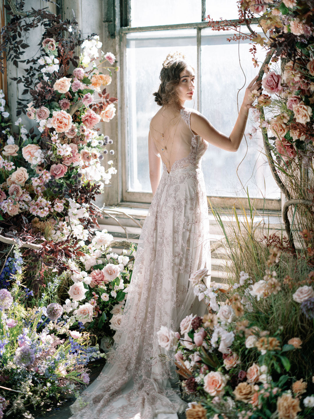 Amythest Wedding Dress by Claire Pettibone