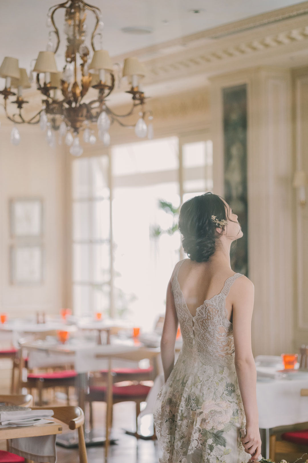 Desert Rose Wedding Dress by Claire Pettibone