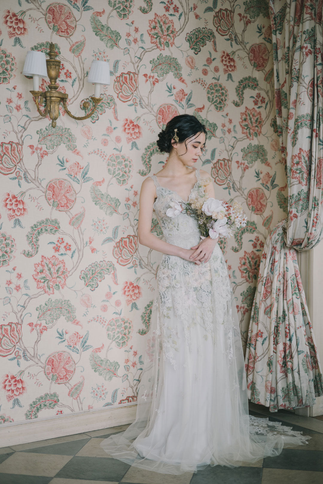 Desert Rose Wedding Dress by Claire Pettibone
