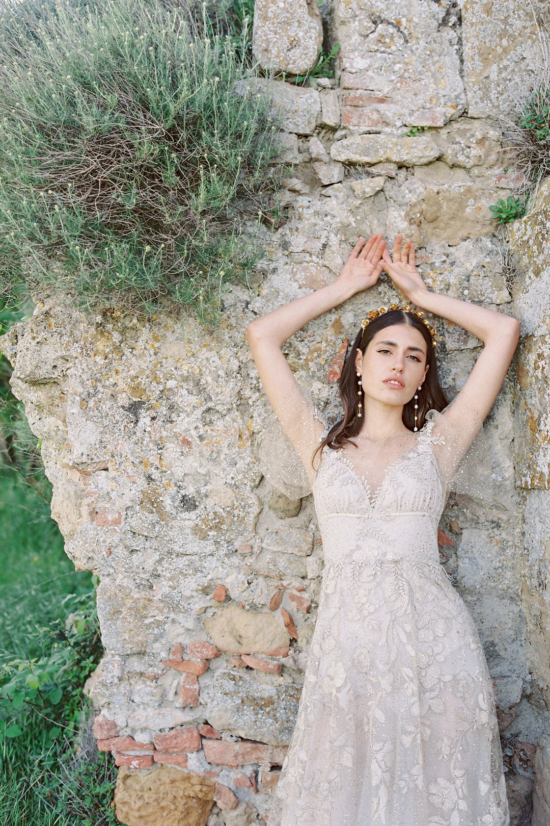 Bride in Soleil by Claire Pettibone