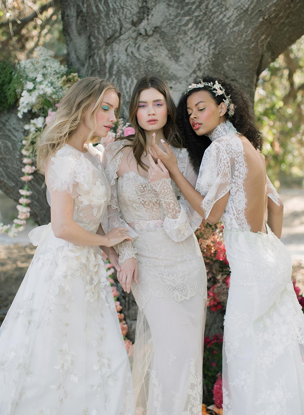 Claire Pettibone Coture Bridal Dress The Three Graces