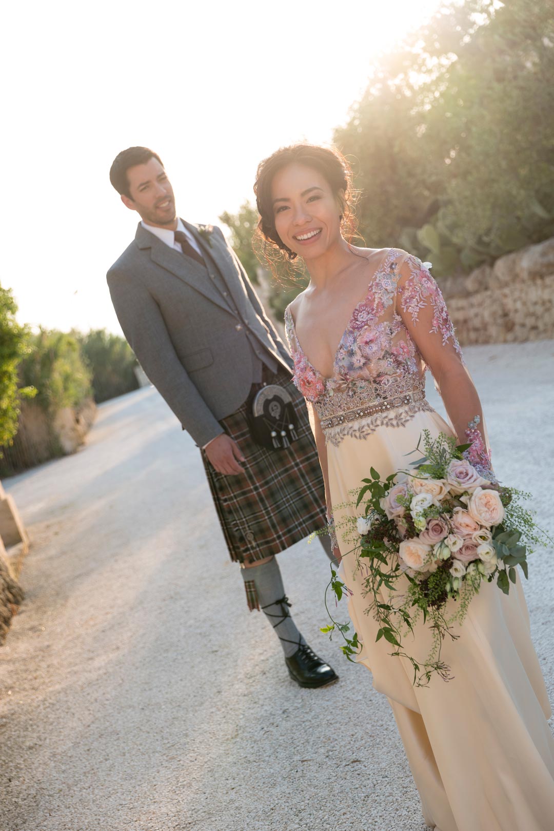 Linda and Drew Scott Wedding Portrait