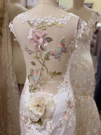 Claire Pettibone Couture Wedding Dresses with Color