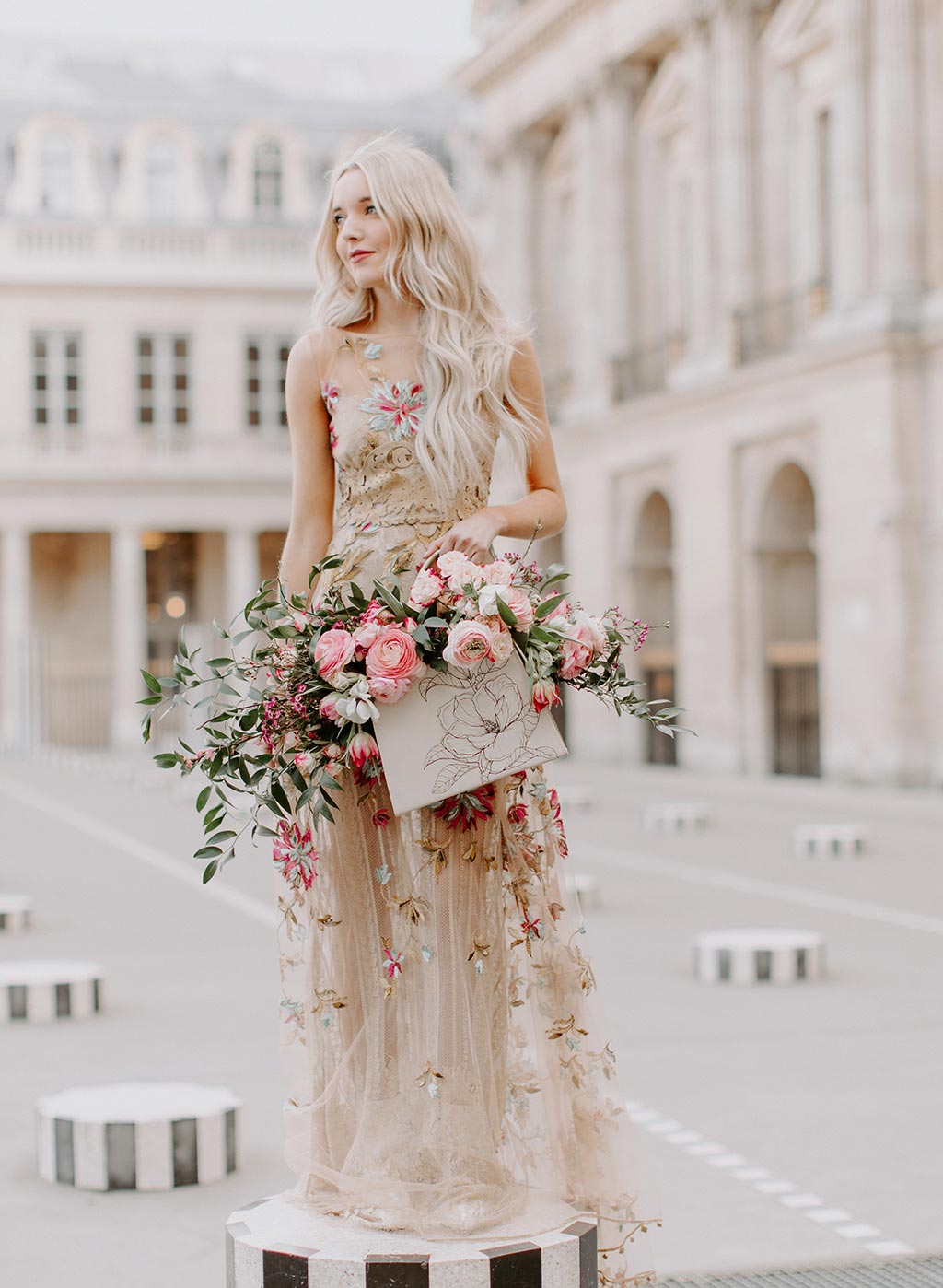 Claire Pettibone wedding dress Shangri-La