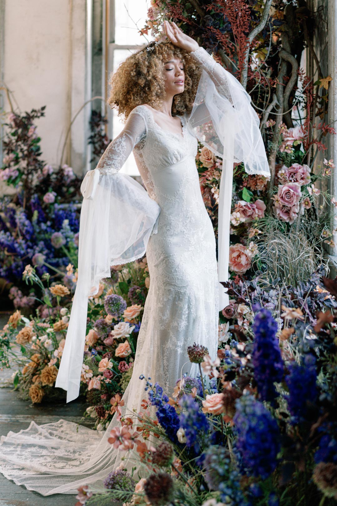 Arabesque Couture wedding dress Claire Pettibone Design Adorned Collection