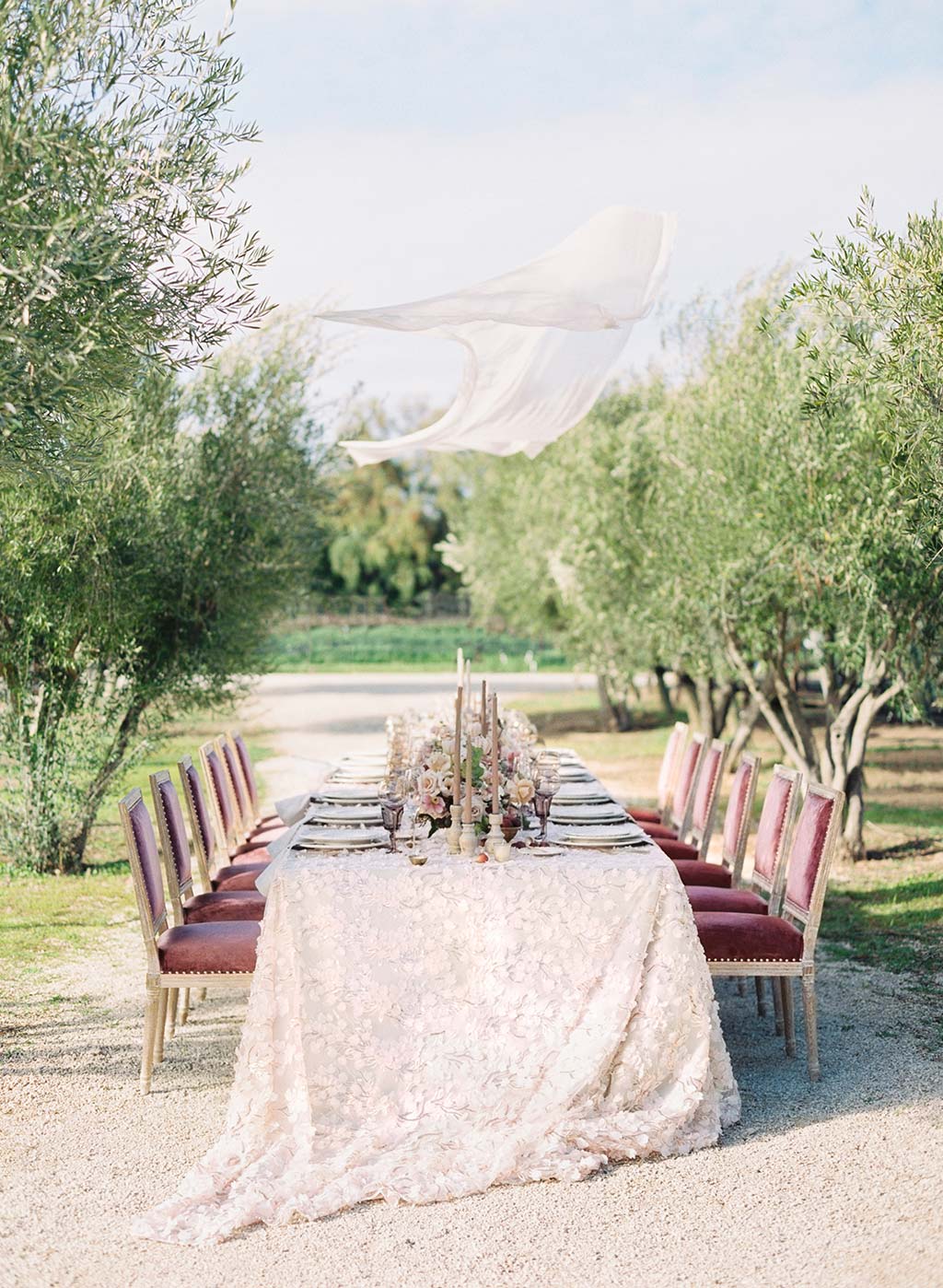 Wedding Table Inspiration at Sunstone Winery