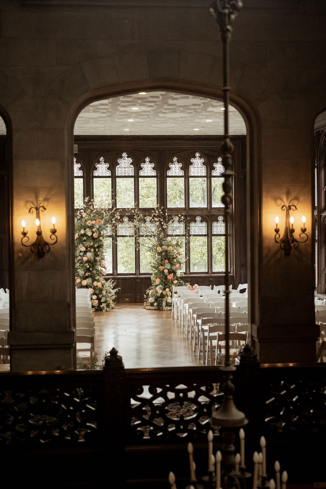 Shot of wedding venue