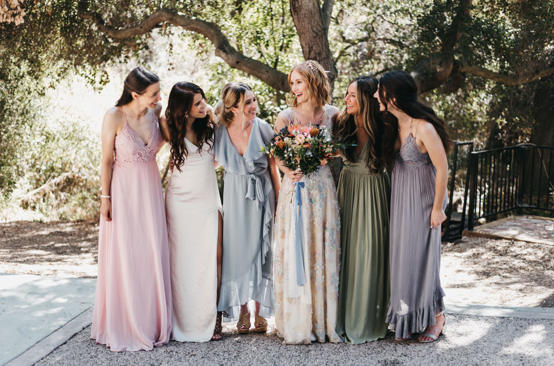 Bride with Bridesmaids