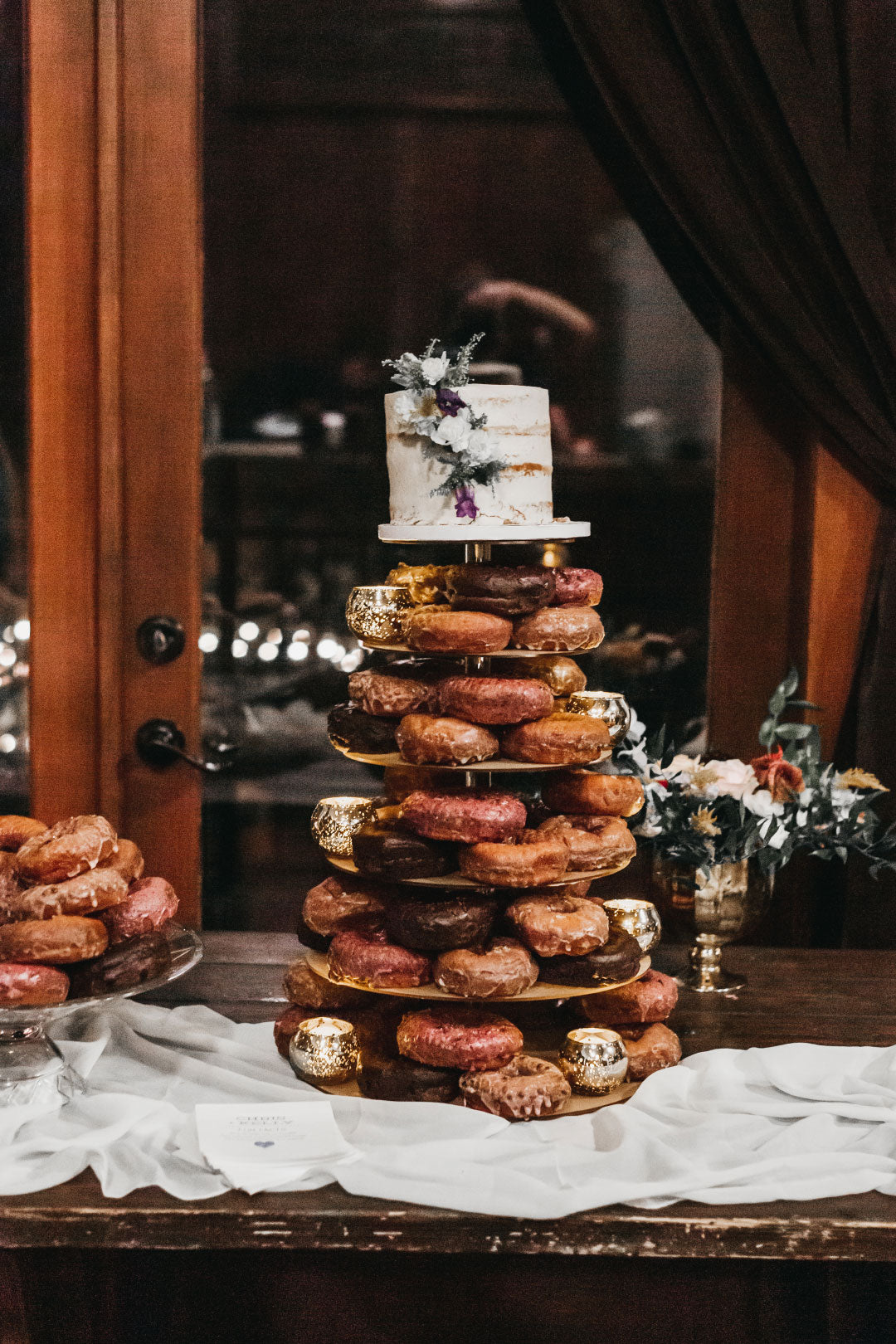 Wedding Desert Donut tower