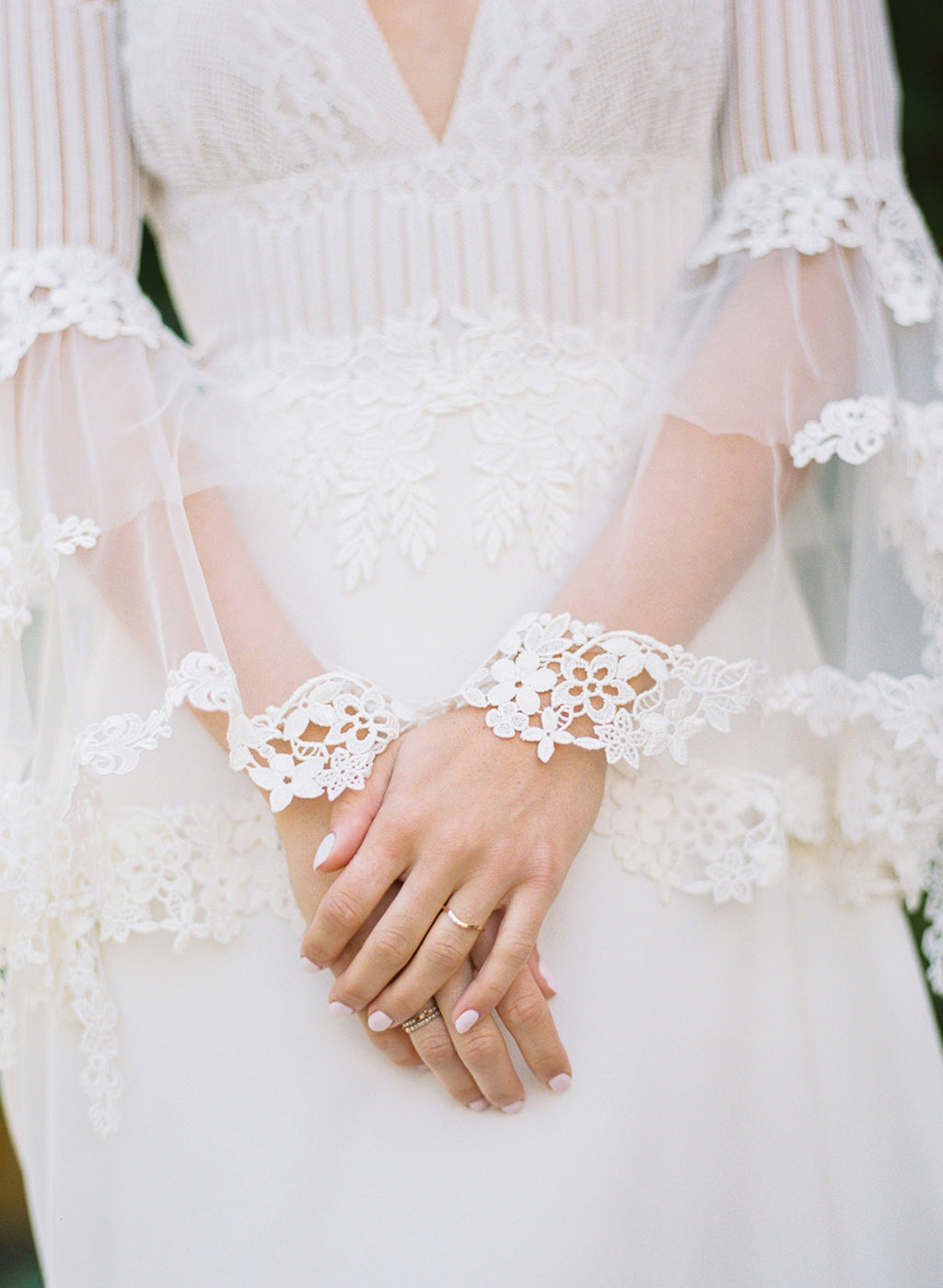 Claire Pettibone Sauvignon Wedding Dress Sleeve Detail