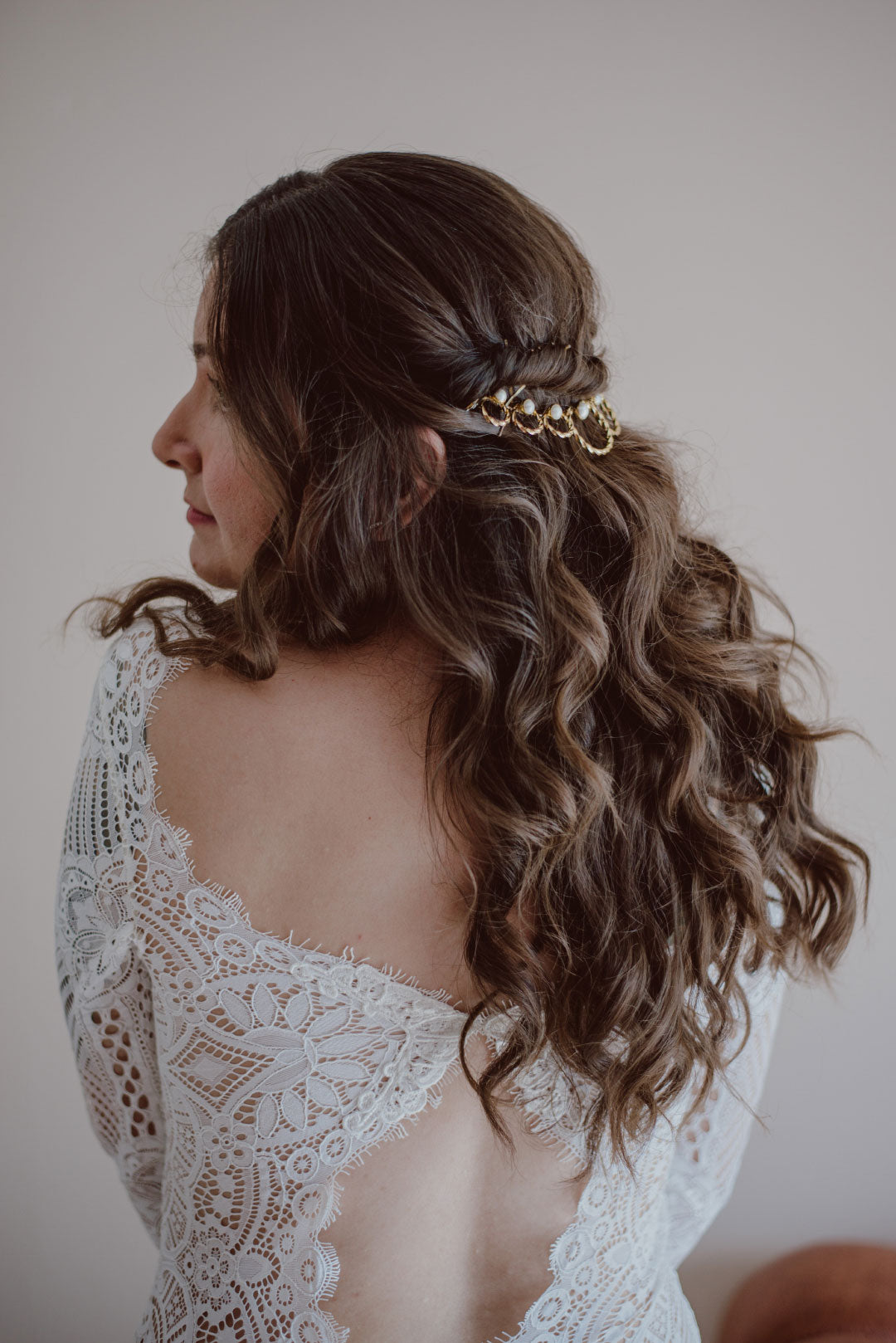 Shenandoah Lace wedding dress back detail