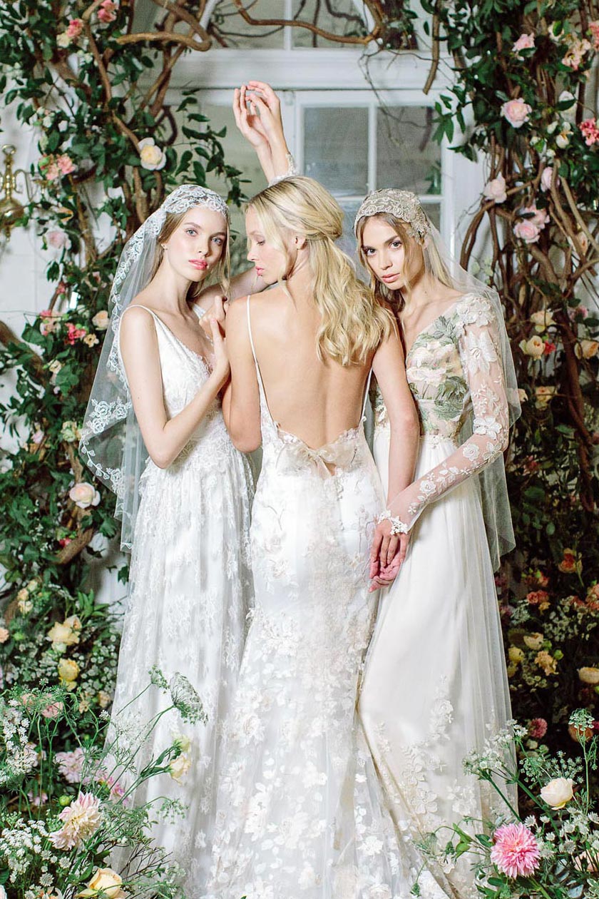 Claire Pettibone Couture Wedding Dresses from the 4 Season Collection
