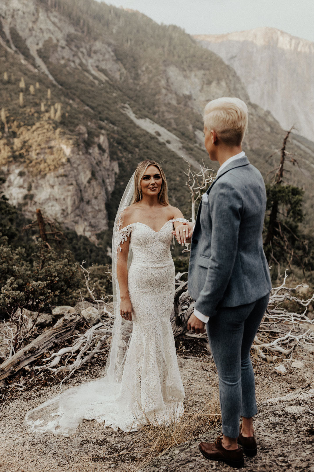 Bride in Bordeaux by Claire Pettibone