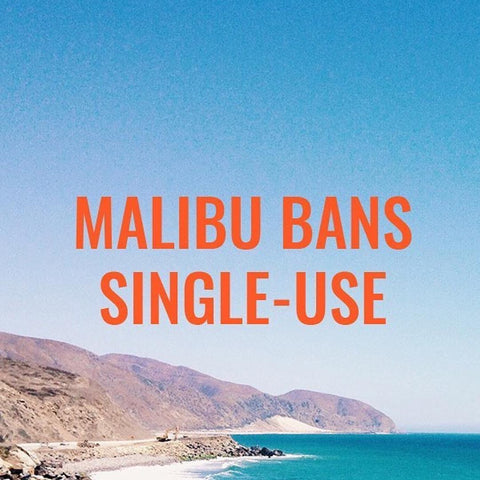 Malibu Bans Single Use Plastic