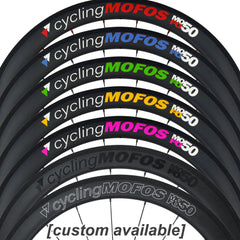 MOFO 50-60mm Carbon Clincher (Wheel Set) - 25mm wide
