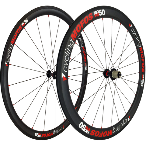 MOFO 38-50mm Carbon Clincher (Wheel Set) - 23mm wide