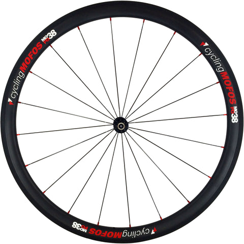 MOFO 38mm Carbon Clincher (Front Wheel) - 25mm wide