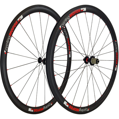 MOFO 38mm Carbon Clincher (Wheel Set) - 23mm wide