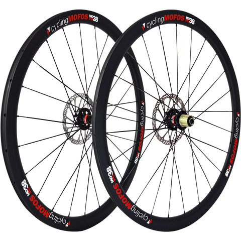 MOFO 38mm Carbon Clincher (Disc Brake Wheel Set)