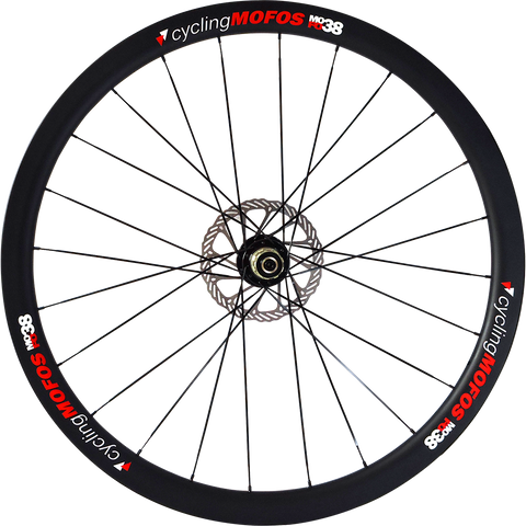 MOFO 38mm Carbon Clincher (Disc Brake Front Wheel)