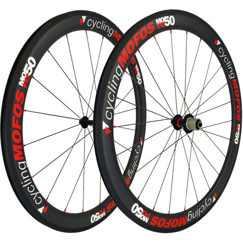 MOFO 50mm Carbon Clincher (Wheel Set) - 25mm wide